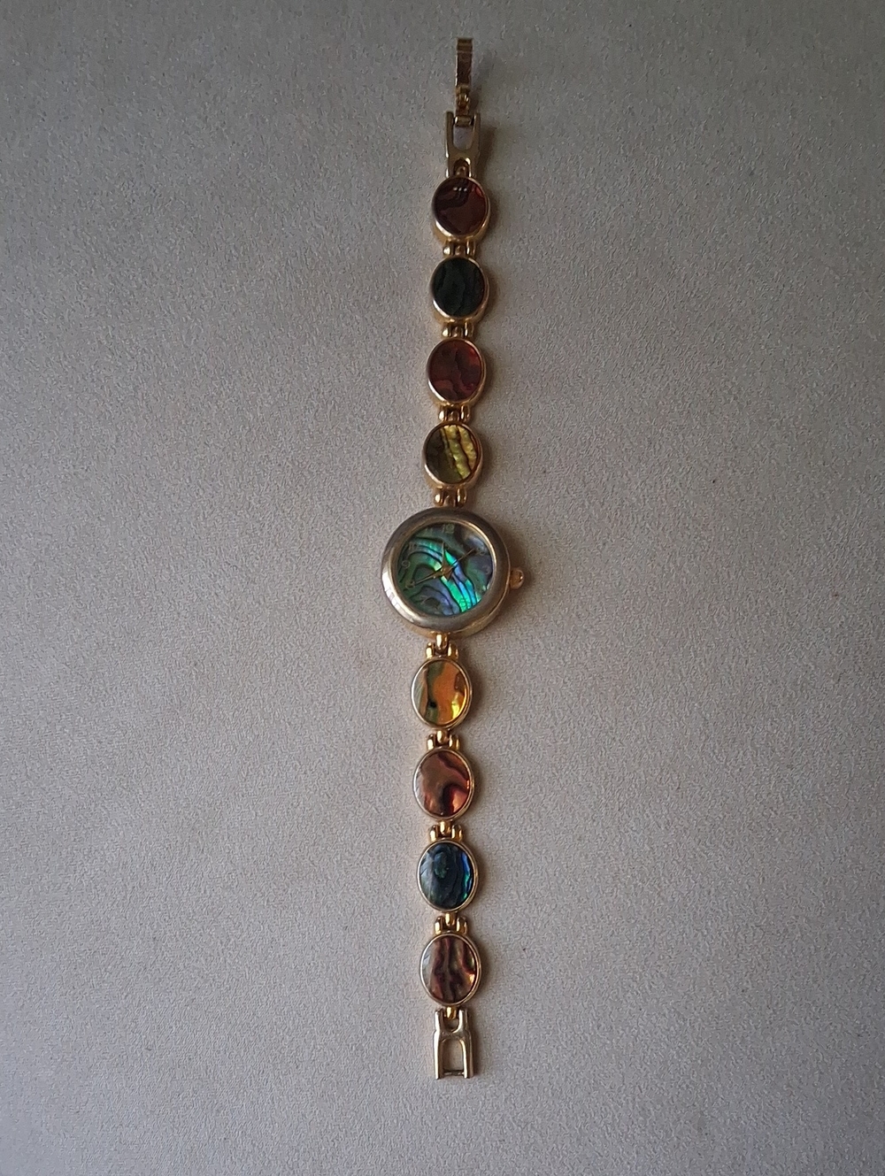 Abalone Inlay Bracelet Watch